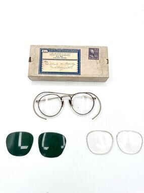 Vintage Antique Spectacles Glasses Gold Filled 1/10 12K AO Ful-Vue & other lens